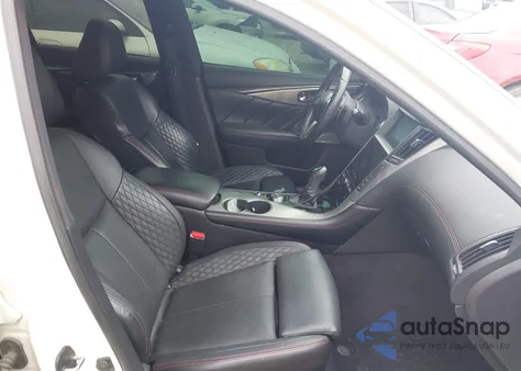 2019 Infiniti Q50 3.0T Red Sport 400 из США, поврежденный, VIN JN1FV7AP1KM760887